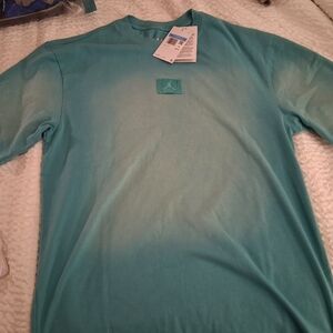 Jordan Short-Sleeve Tee in Teal Green